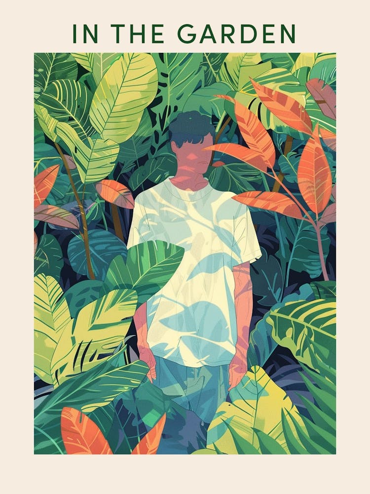 In The Garden Poster Green 7