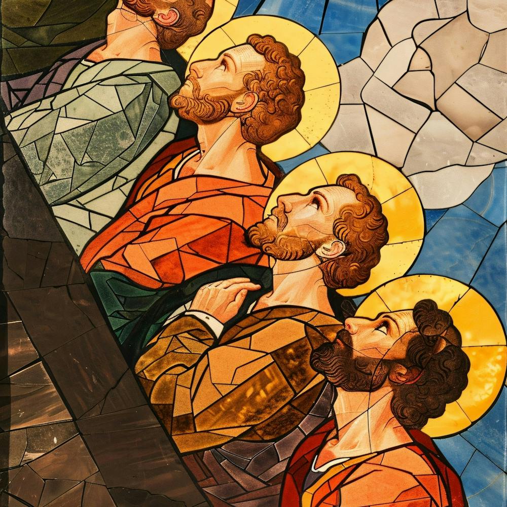 Jesus And His Disciples