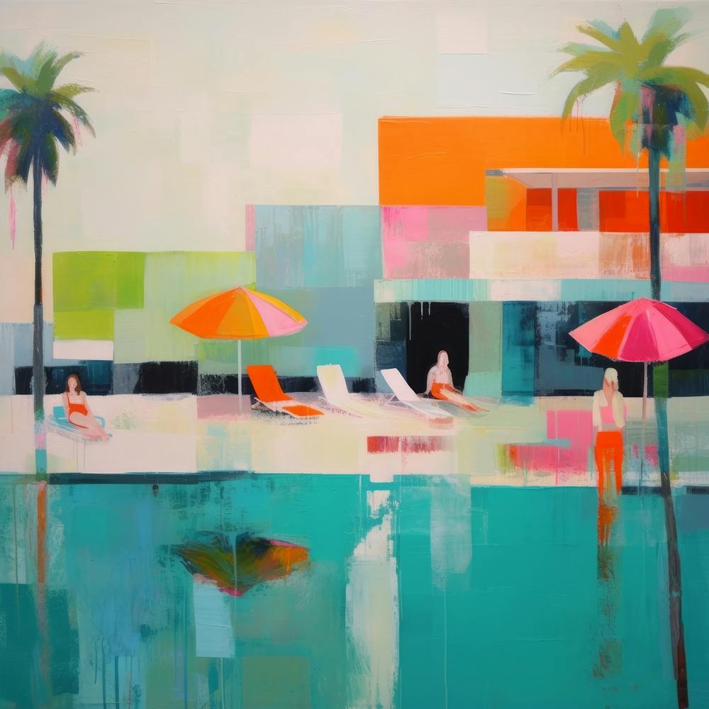 Pool Days Colorblock 13