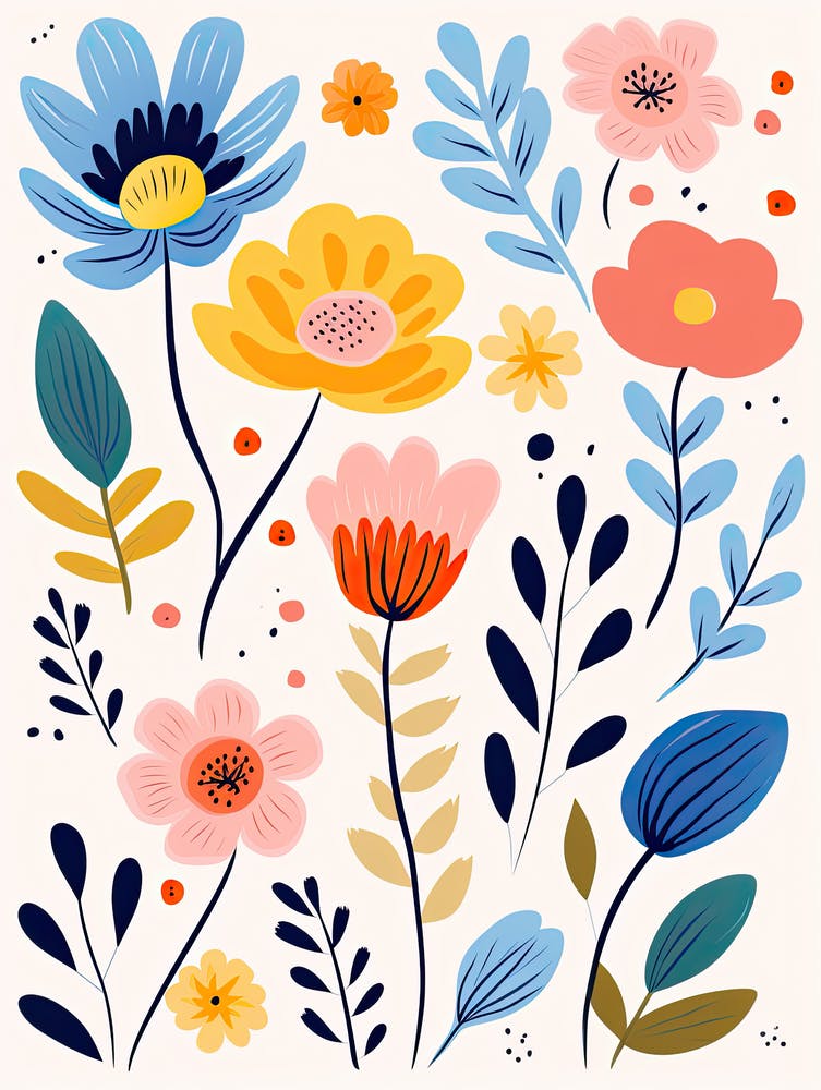 Flowers 4, Matisse style
