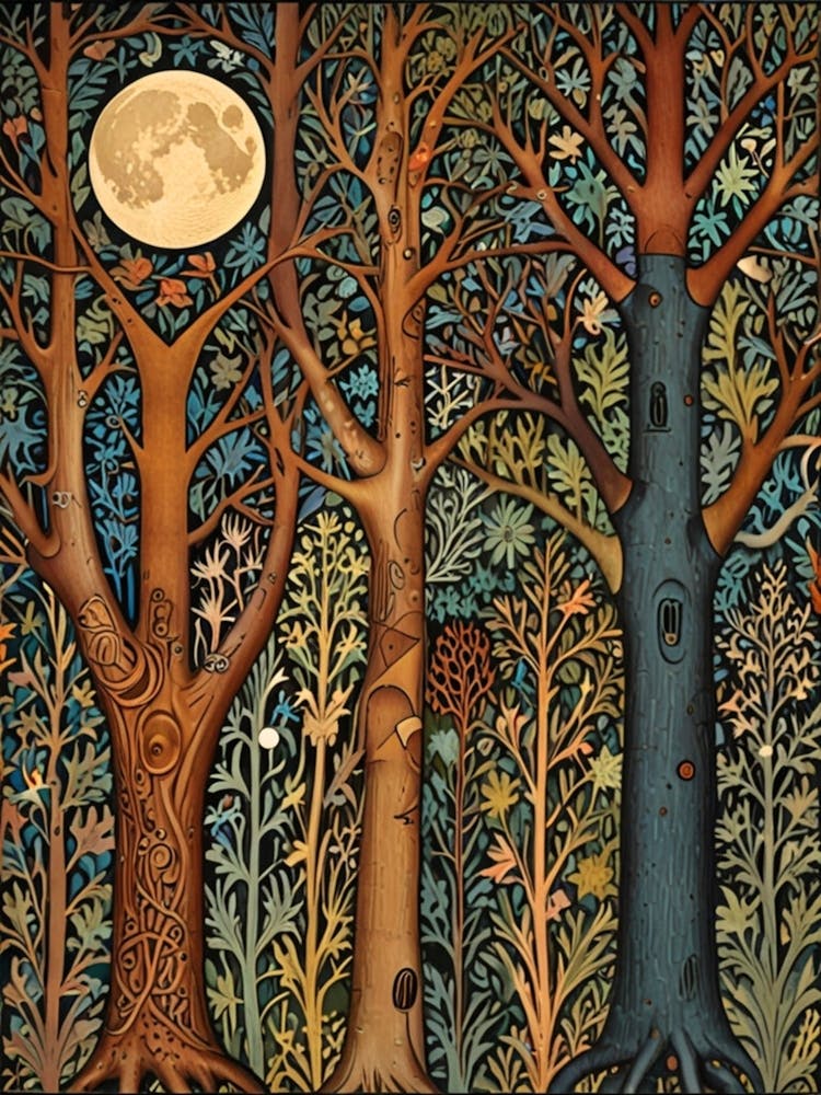 William Morris Forest 6