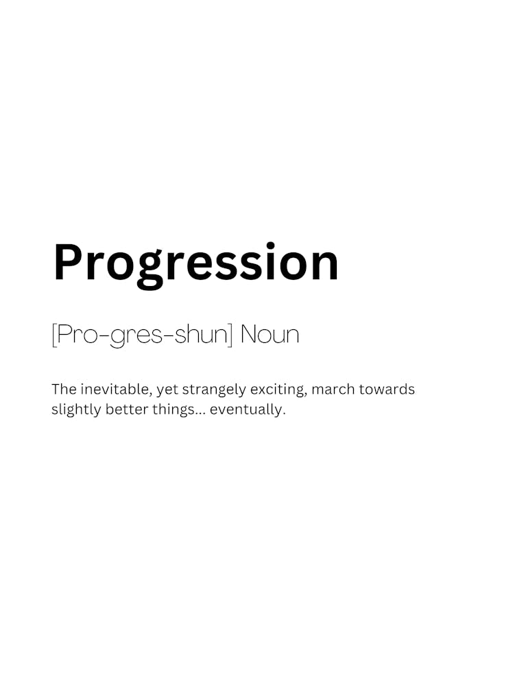 Progression Definition Meaning