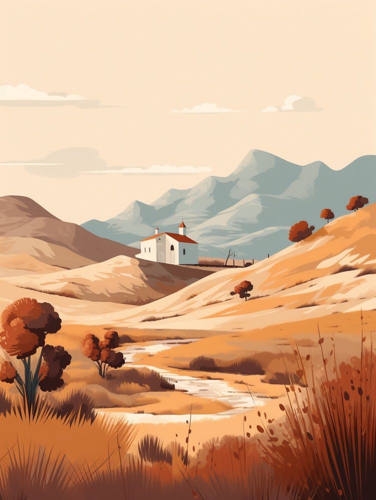 Camino Primitivo Spain 2 Hiking Trail Landscape