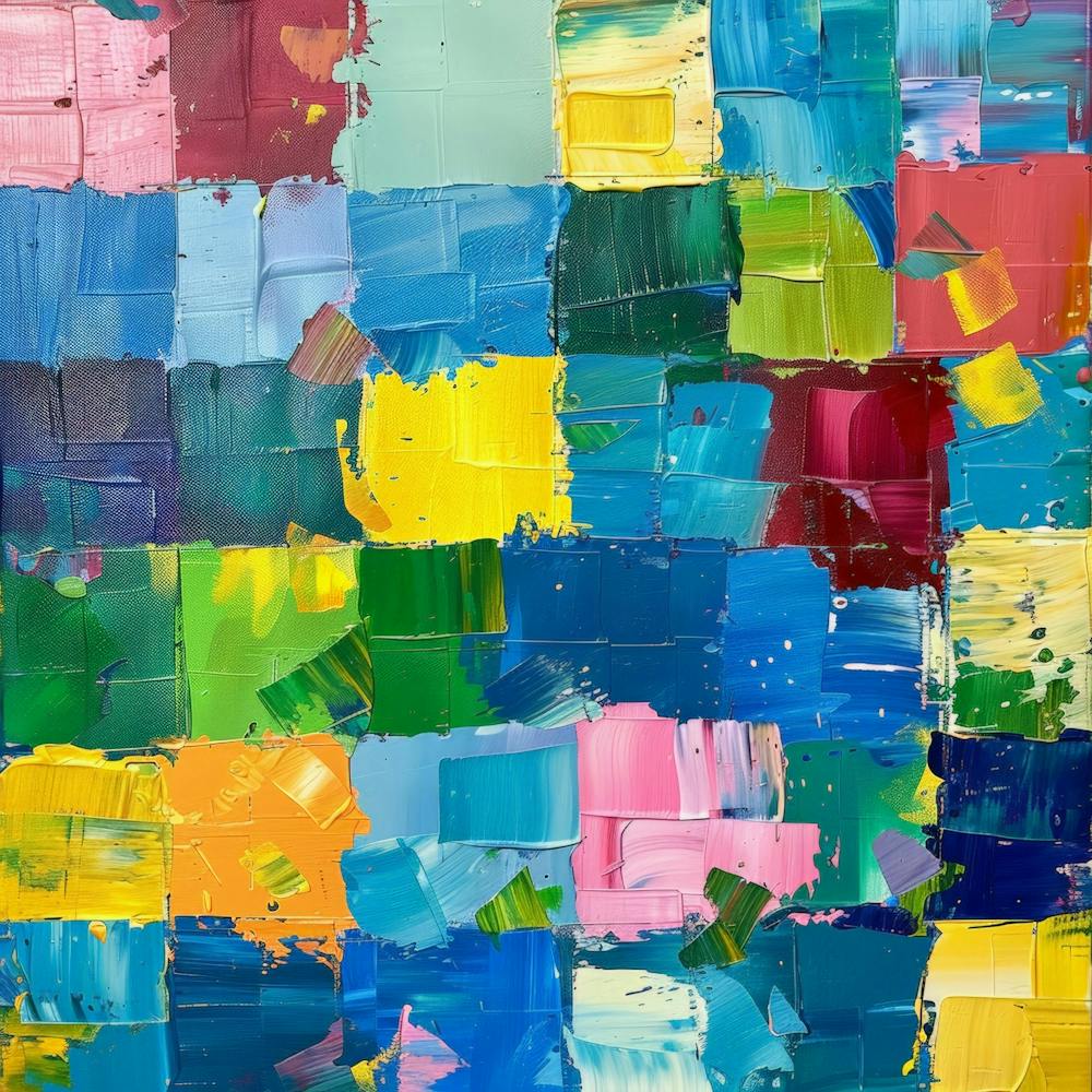 Abstract On Canvas