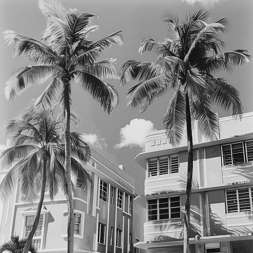 Palm Trees In Miami