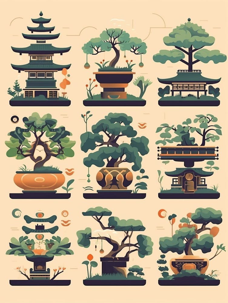 Bonsai Tree Japanese Style 10