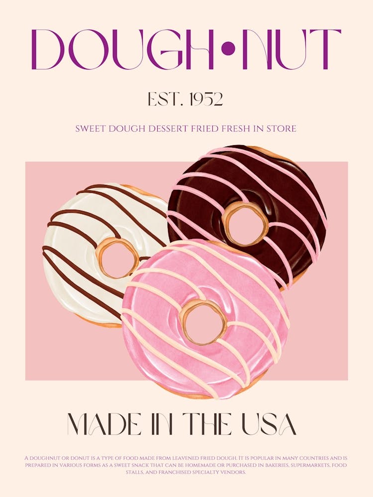 Doughnut Mid Century