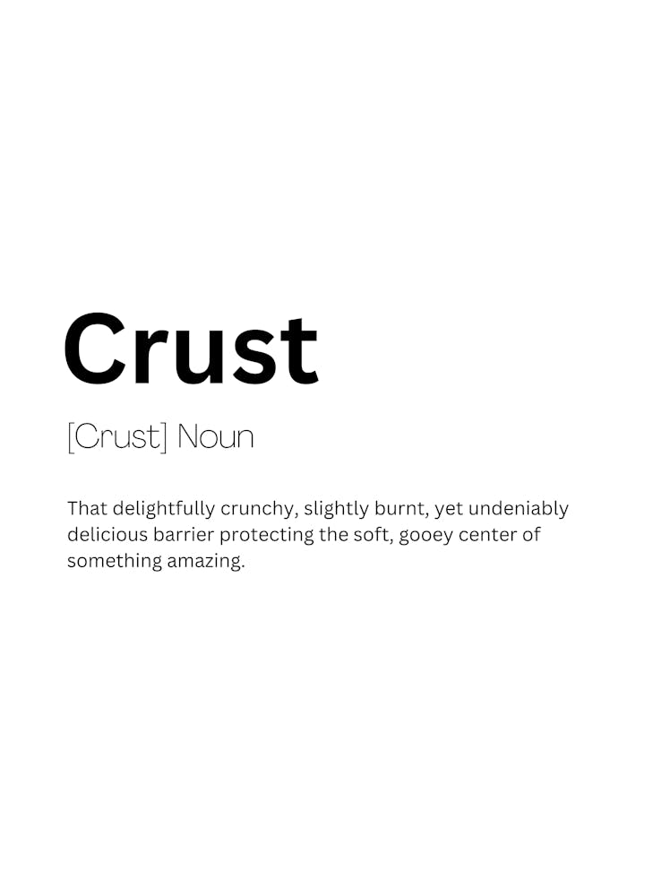 Crust Definition Meaning 1