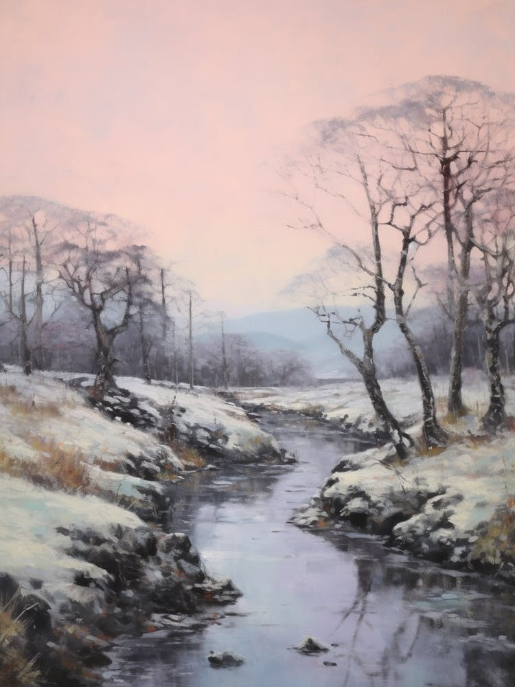 Dreamy Winter Painting Killarney National Park Ireland 2