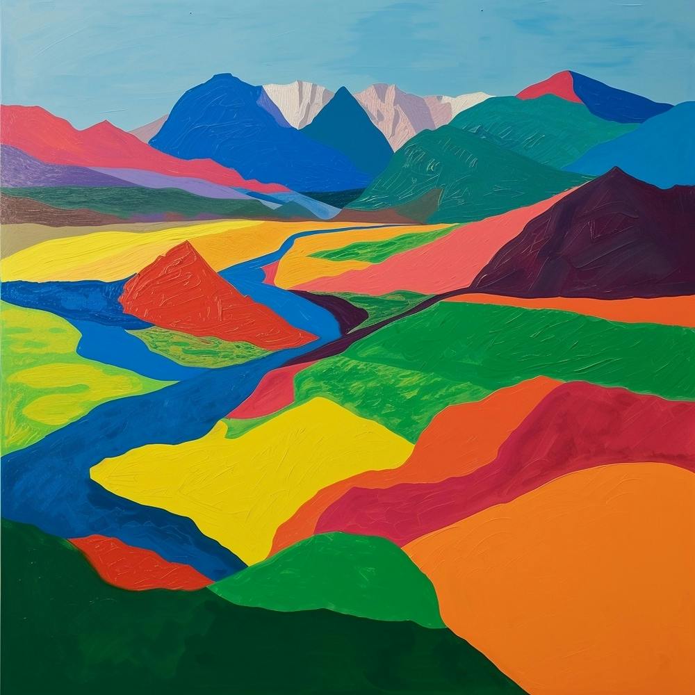 Abstract Travel Collection Kyrgyzstan 5