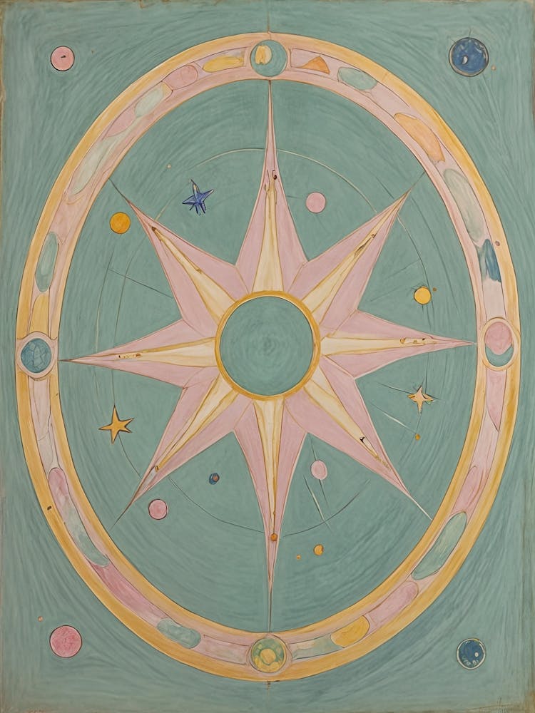 Starry Scribbles no1