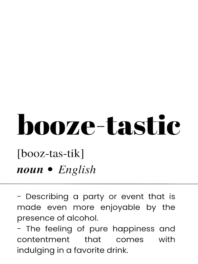 Booze Tasty