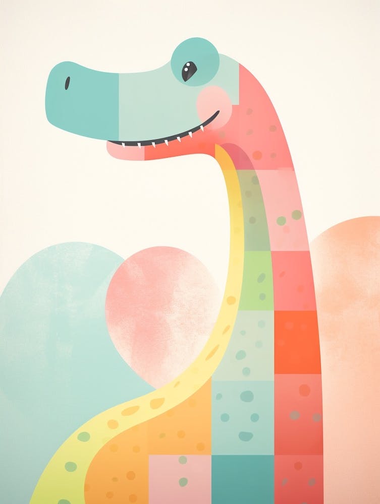 Colourful Dinosaur Argentinosaurus 3