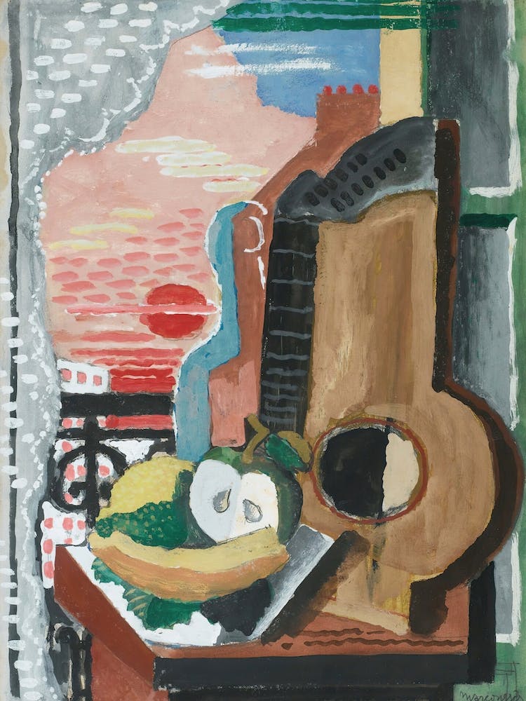 Nature Morte Devant La Fenêtre, Louis Marcoussis