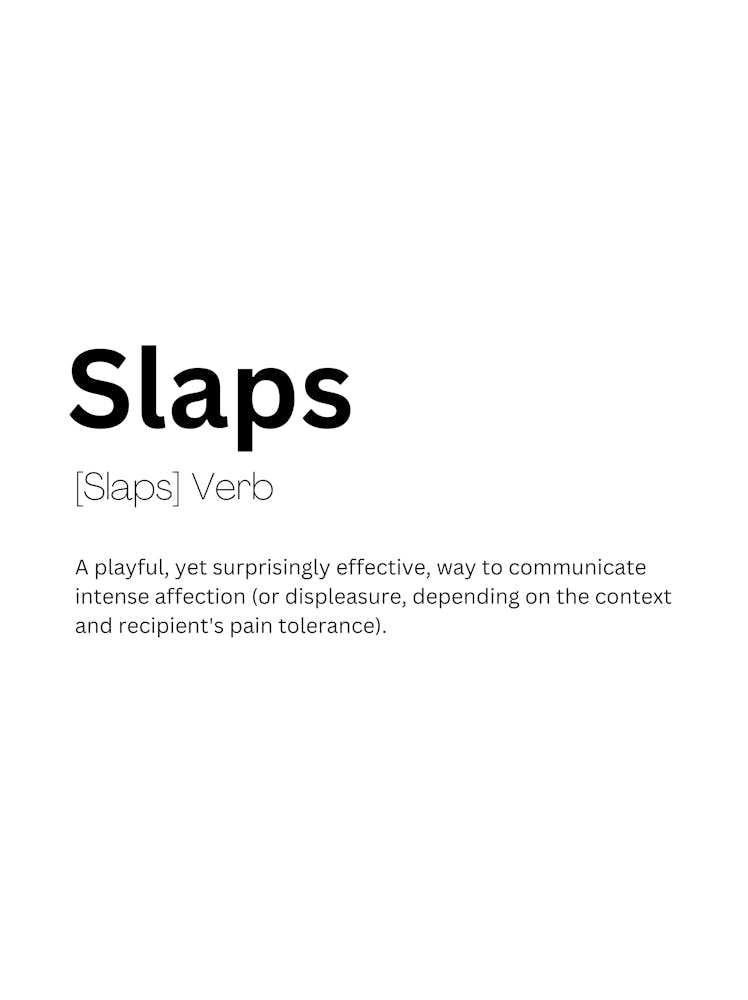 Slaps Definition Meaning 1