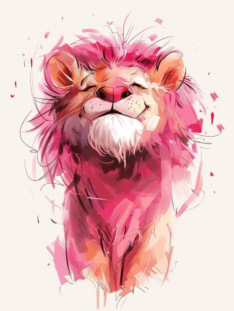 Pink Lion