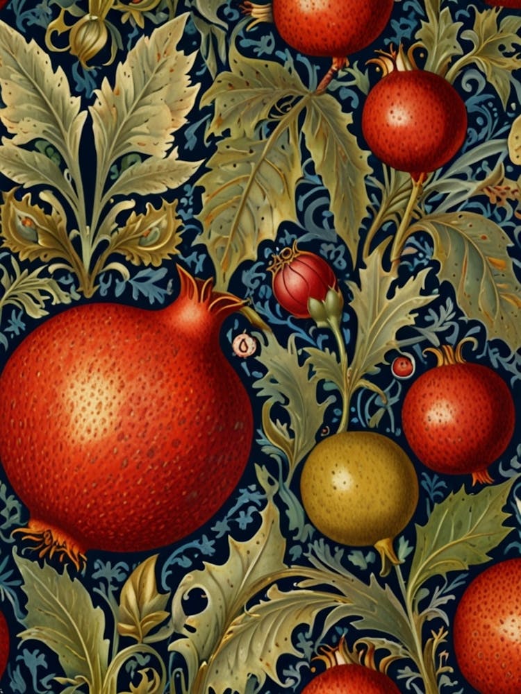 William Morris Pomegranate