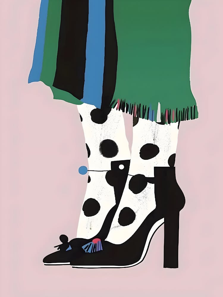 Polka Dot Shoes 4