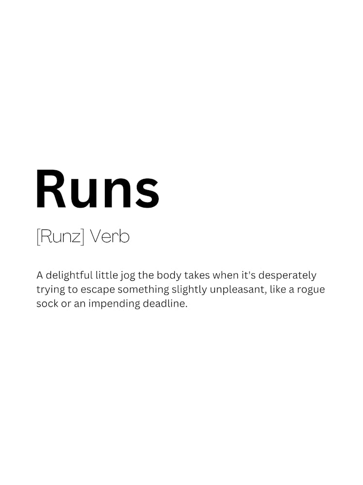 Runs Definition Meaning