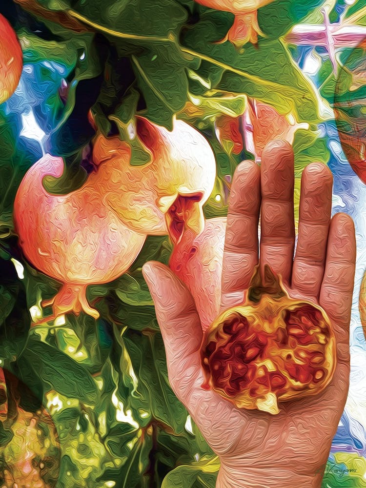 Pomegranate Hand