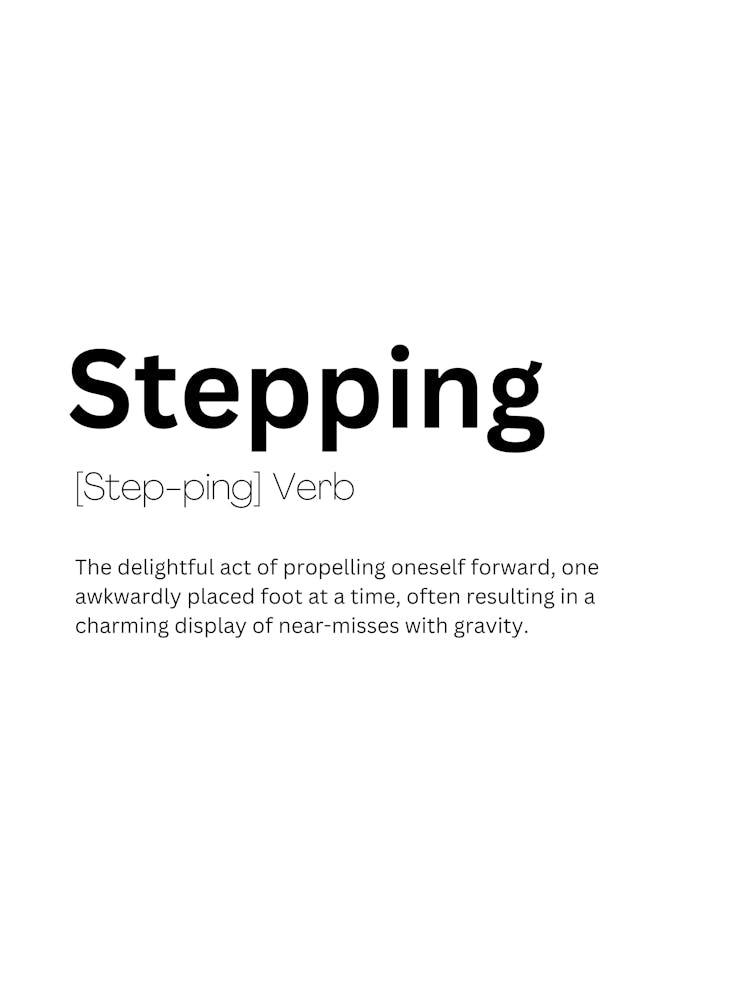 Stepping Definition Meaning