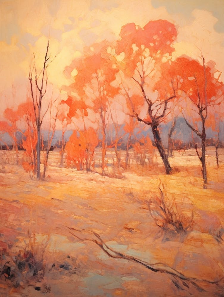 Autumn Orange Landscape 6