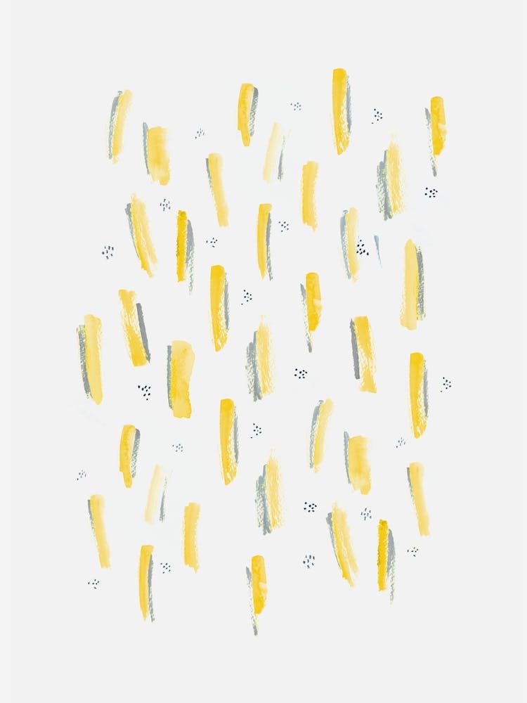 Abstract Mustard Lines