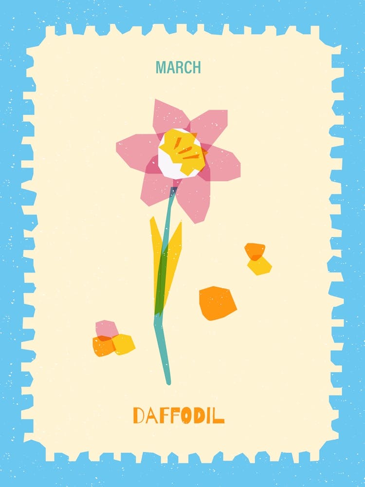 March Birthmonth Flower Daffodil 1