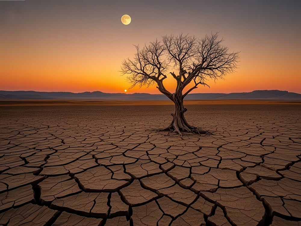 Lone Tree In The Desert 3