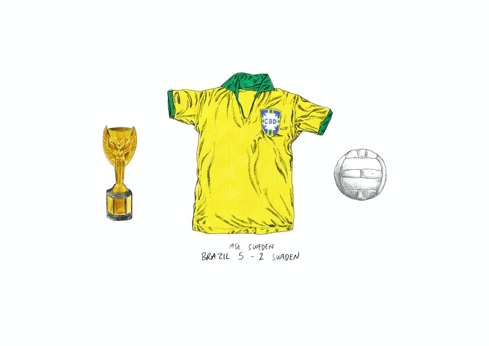 Brazil World Cup 1958