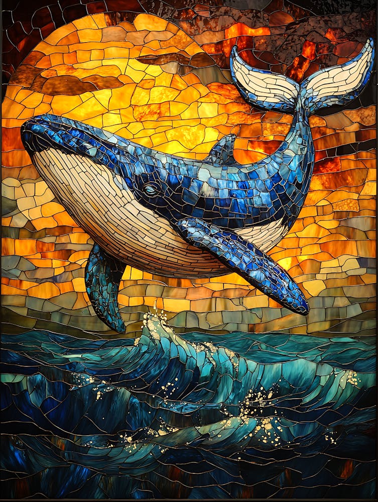 Whale In The Ocean