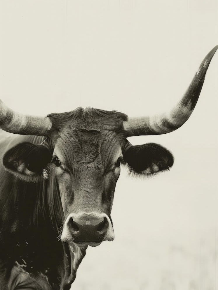 Longhorn Canvas Print 2