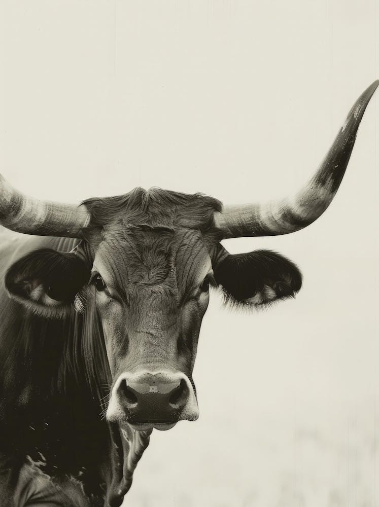 Longhorn Canvas Print 2