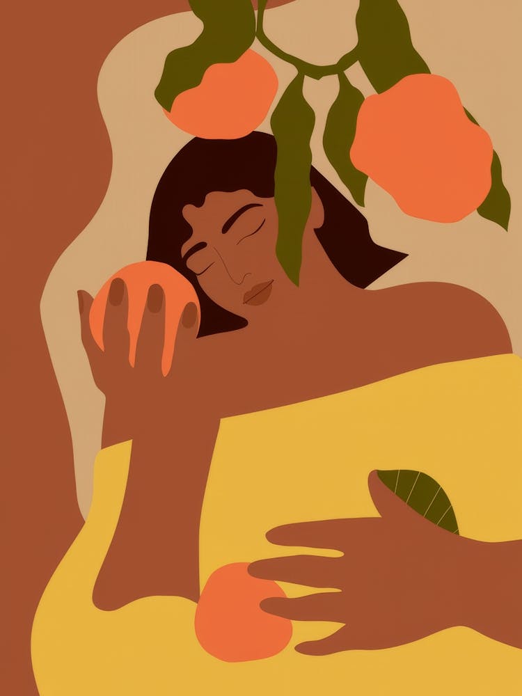Peach Dream Embrace