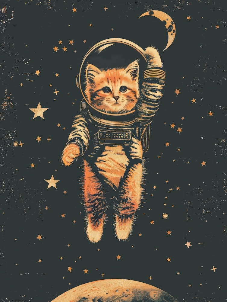 Astronaut Cat