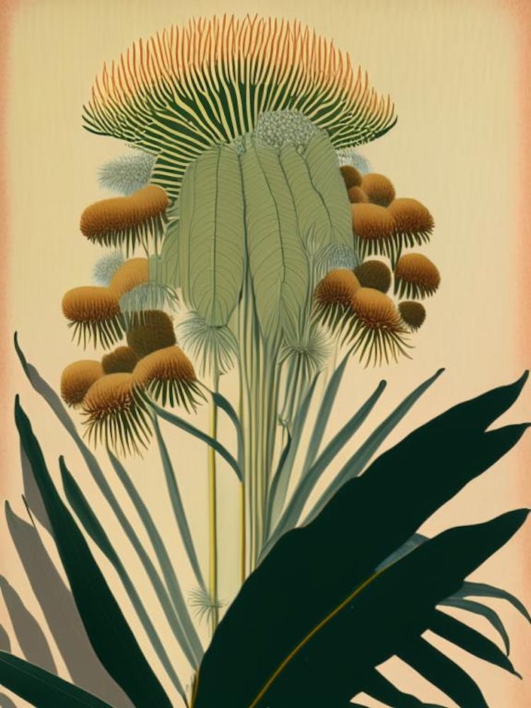 Nadelkissen-Hakea Farn, Rousseau inspiriert