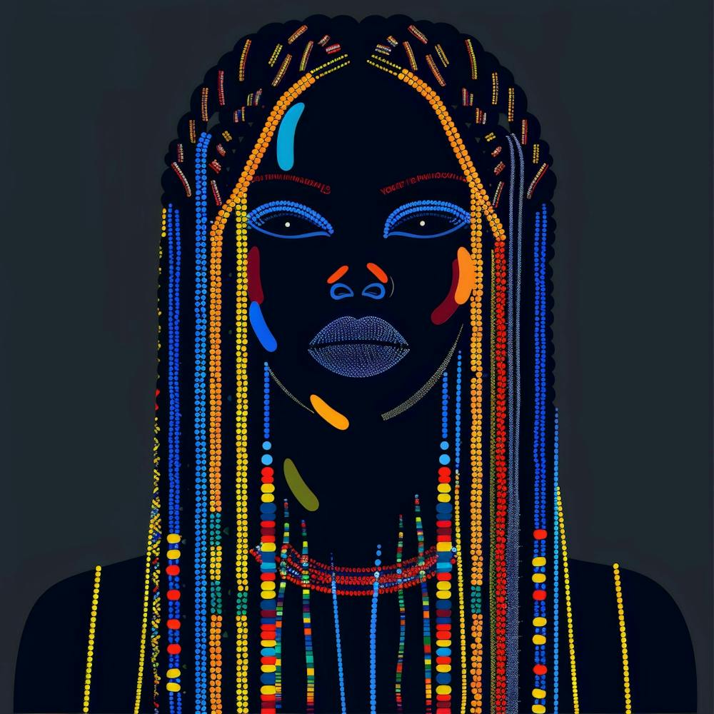 African Woman 128