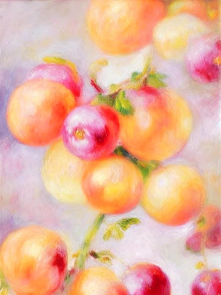 Redcurrant 1 Painting Fruit