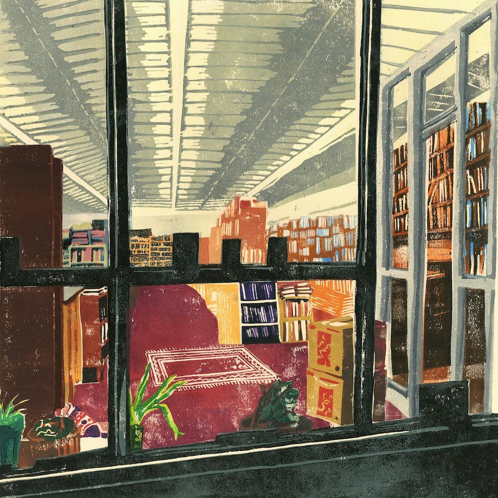 Jacksons Liverpool Reduction Linocut