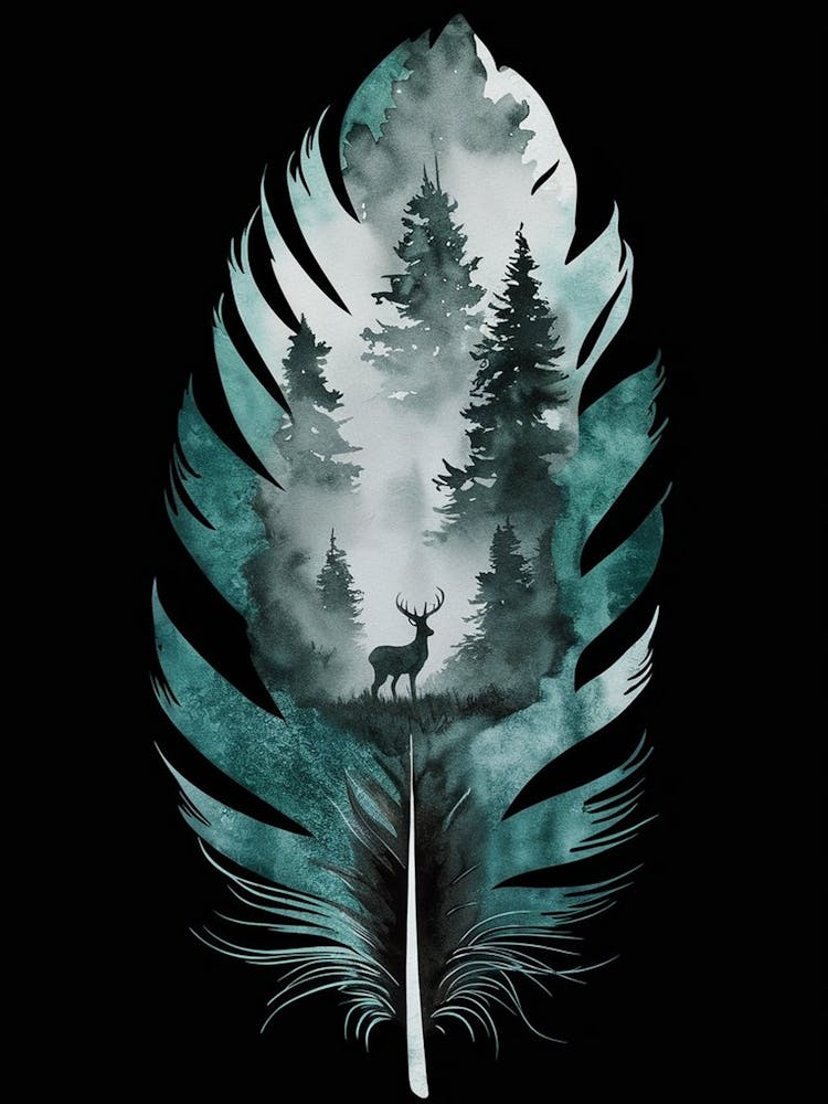 Deer In The Forest 2