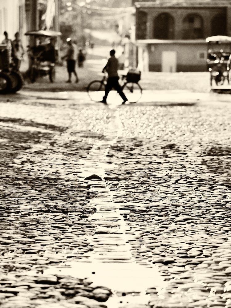 Cobbled Street Trinidad