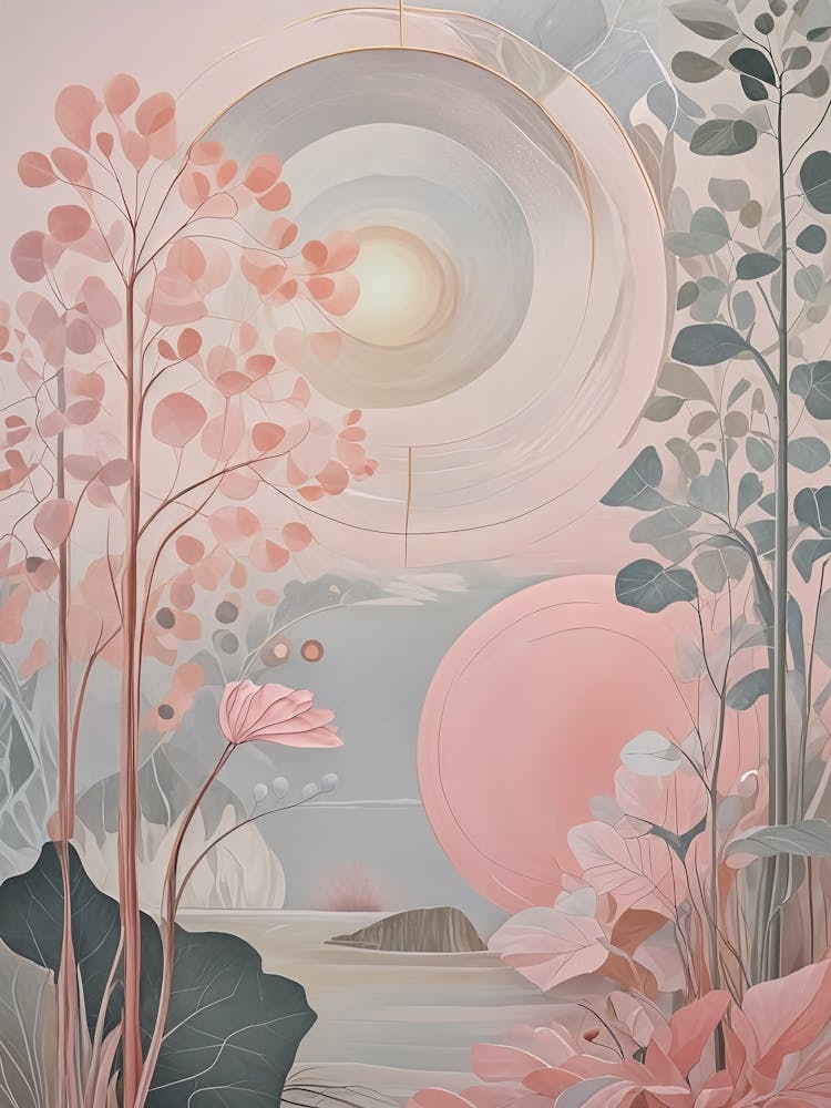 Pink Landscape Dreams no1