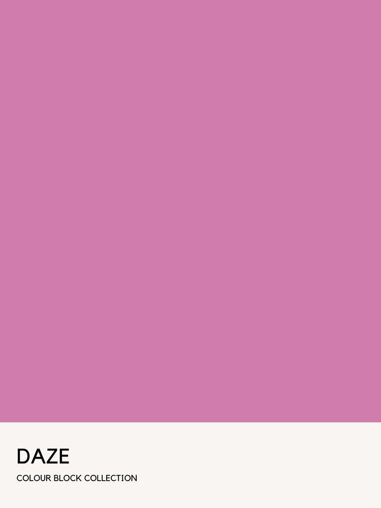 Daze Colour Block Poster