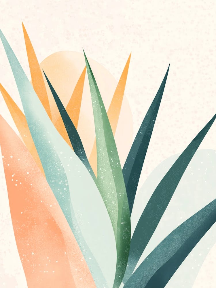 Abstract Watercolor Painting nature art