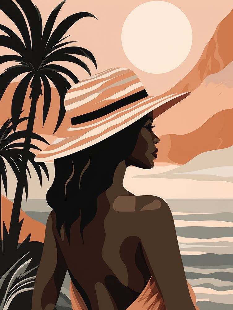 Woman At The Beach