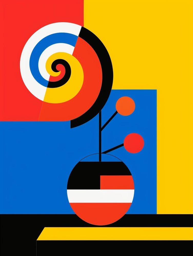 Snail Abstract Pop Art 4