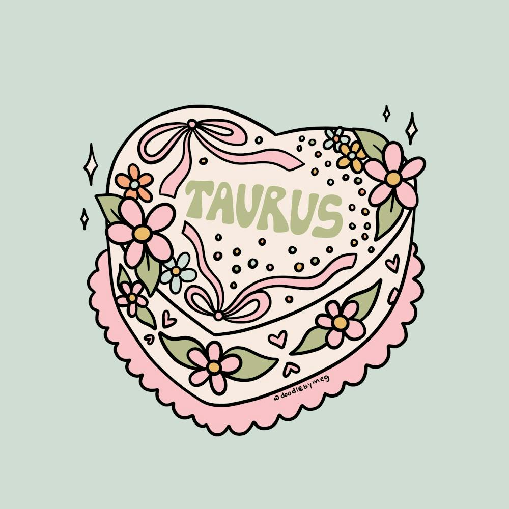 Taurus Heart Cake