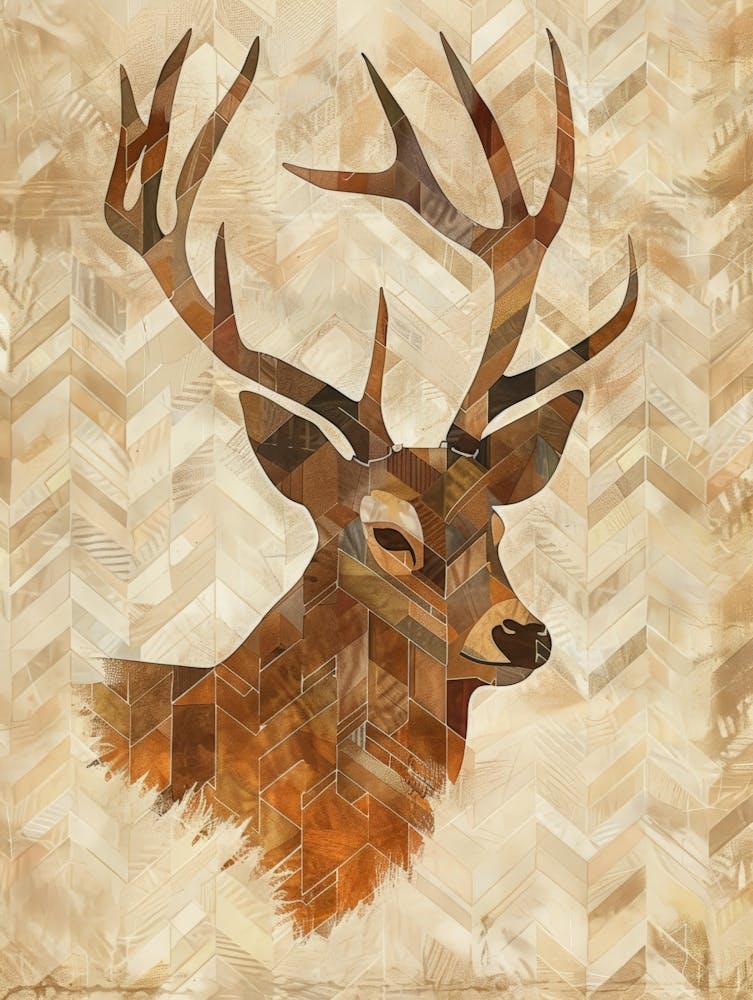 Deer Head 6