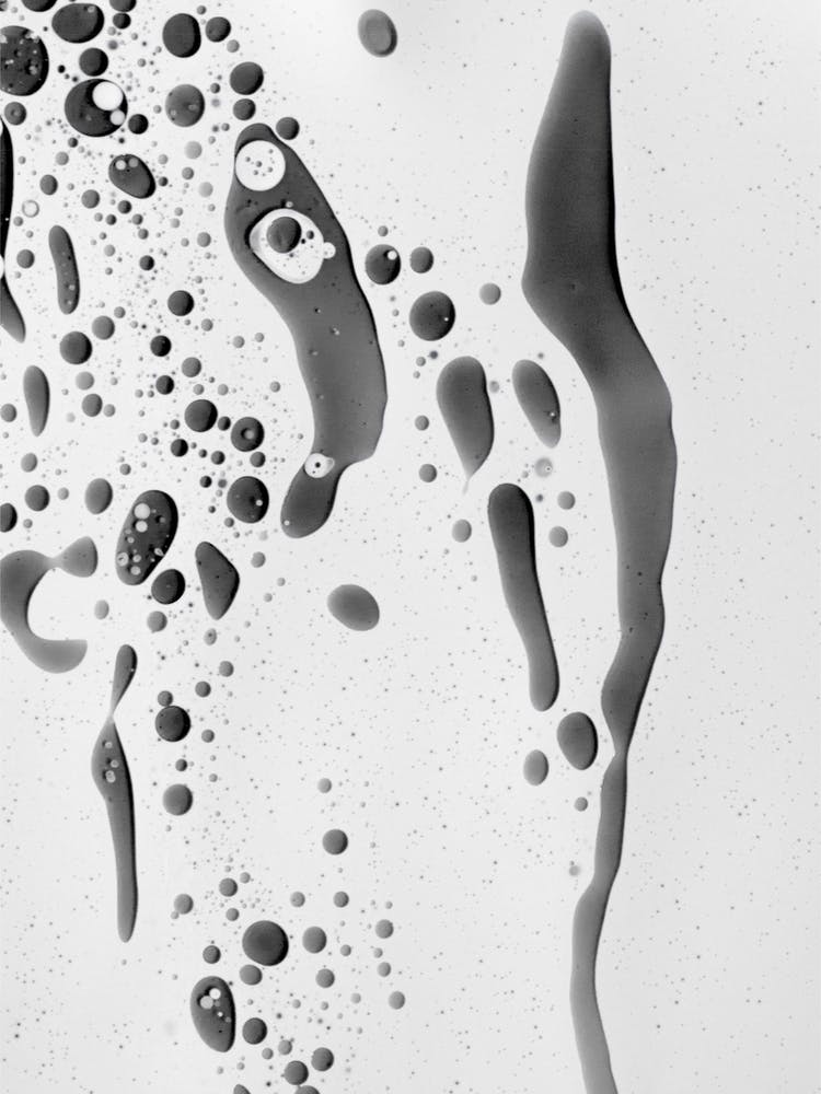 Abstract Color Confetti Grey Black