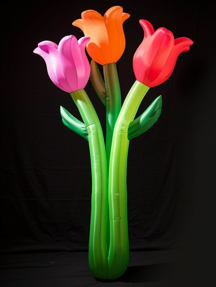 Bright Inflatable Flowers Tulip 1